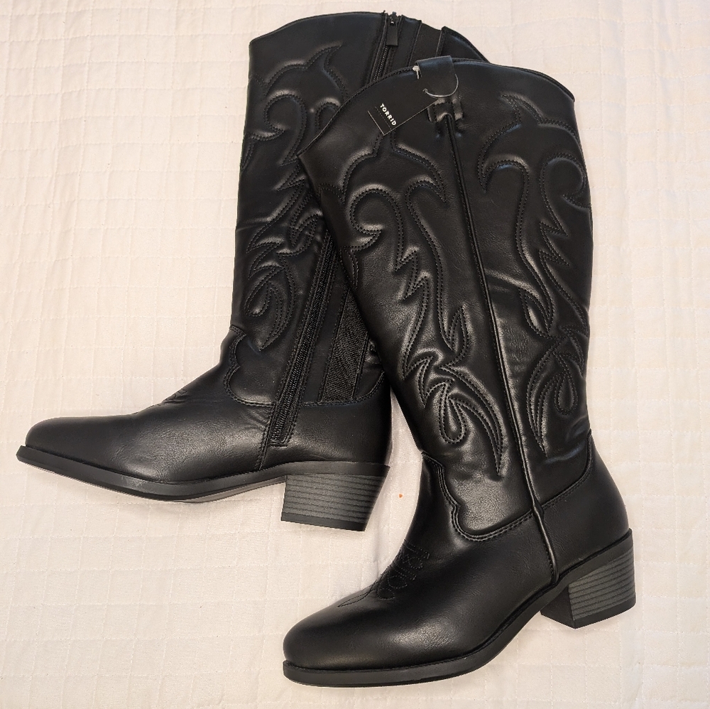 Heeled Western Knee Boot (WW)